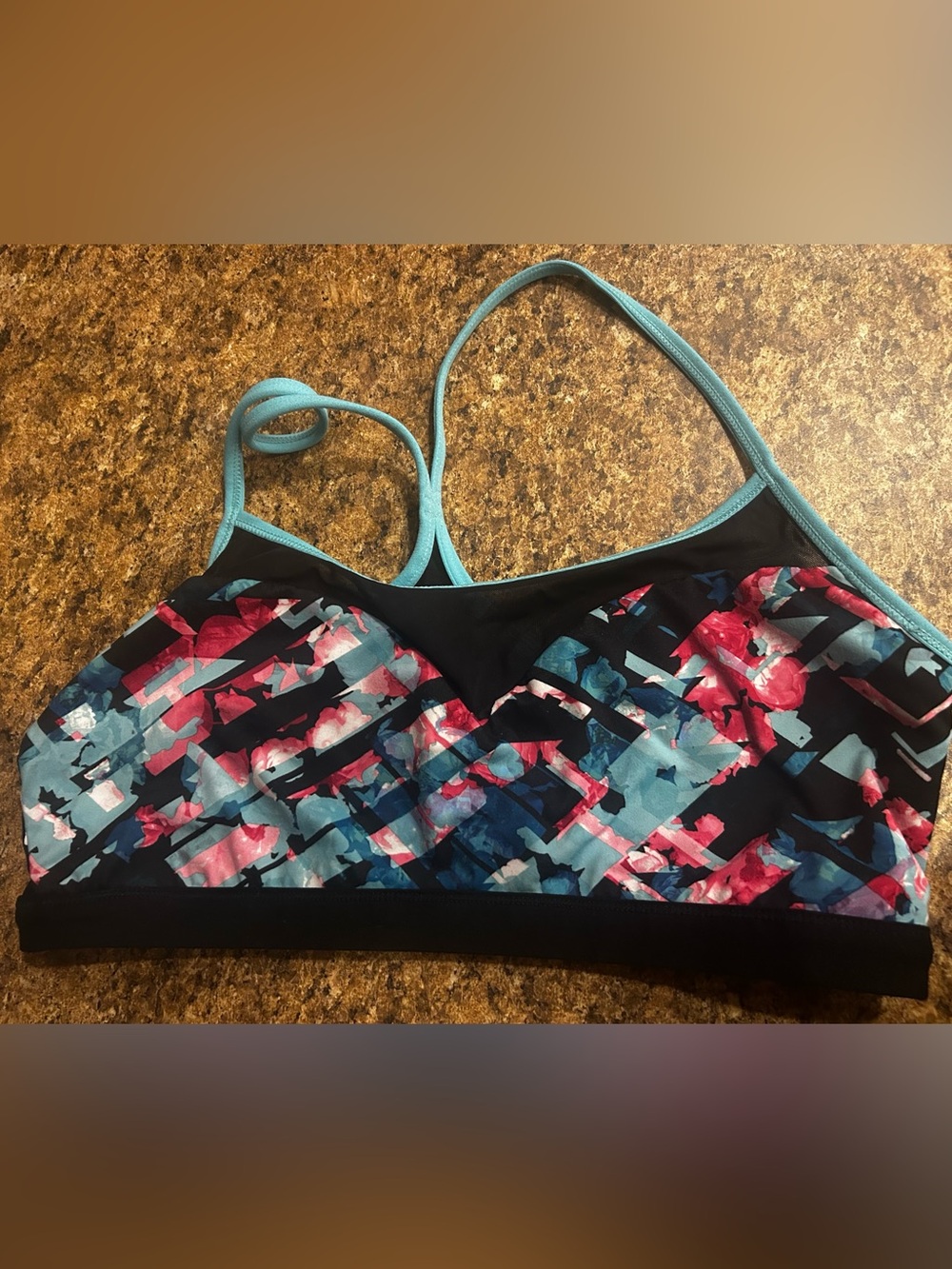 Snapdragon Reversible Mesh Sports Bra